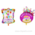 huge sizes mylar ballon birthday cake balloons foil